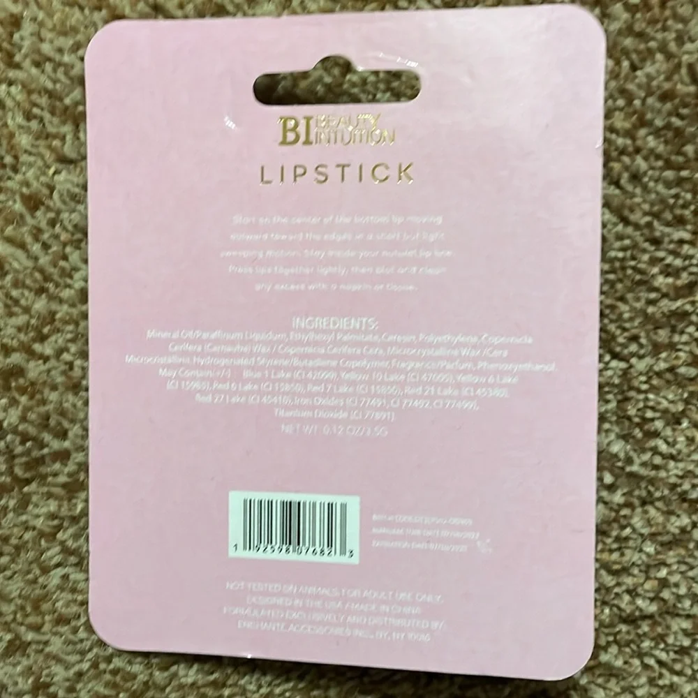 Beauty Intuition Bold Bright Lipstick (Rosy Pink)